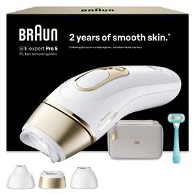 Epilátor Braun IPL5351 biely/zlatý

 obrázok produktu 2 z 10