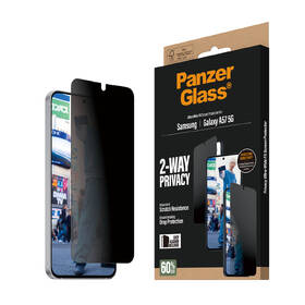 Tvrdené sklo PanzerGlass Privacy na Samsung Galaxy A57 s inštalačným rámčekom 

 obrázok produktu 1 z 6