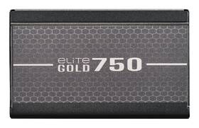 Zdroj Cooler Master Elite Gold 750W FM, 80 Plus Gold, ATX 3.1 čierny

 obrázok produktu 2 z 3