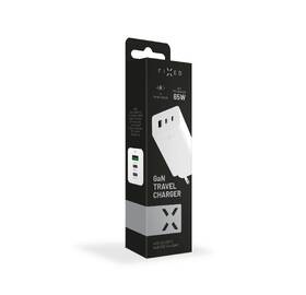 Nabíjačka do siete FIXED GaN USB, 2x USB-C PD, 65W biela

 obrázok produktu 10 z 10