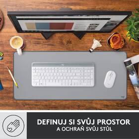 Podložka pod klávesnicu a myš Logitech Desk Mat Studio Series. 30 x 70 cm sivá

 obrázok produktu 8 z 10