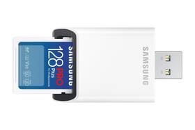 Pamäťová karta Samsung 128GB UHS-I U3 (180R/130W) + USB adaptér 

 obrázok produktu 1 z 6