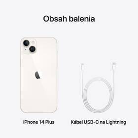 Mobilný telefón Apple iPhone 14 Plus 128GB hvezdne biely 

 obrázok produktu 10 z 10