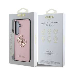 Kryt na mobil Guess PU Grained 4G Metal Logo na Samsung Galaxy S25 ružový

 obrázok produktu 6 z 6