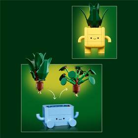Stavebnica LEGO® Botanicals 10349 Veselé rostlinky 

 obrázok produktu 3 z 9