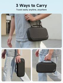 Puzdro JSAUX Carrying Case - Nintendo Switch 2 čierne

 obrázok produktu 5 z 7