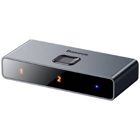HDMI rozbočovač Baseus Matrix HDMI Splitter 2v1/1v2 sivý

 obrázok produktu 2 z 6