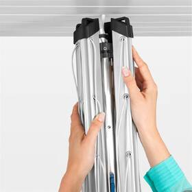 Sušiak na bielizeň Brabantia Topspinner, 40 m sivý

 obrázok produktu 4 z 8