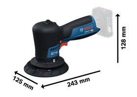 Leštička Bosch Professional GPX 12V-125 (bez baterie) 

 obrázok produktu 1 z 7