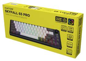 Klávesnica HATOR Skyfall 65 PRO Wireless, US layout čierna/biela

 obrázok produktu 7 z 7