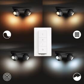 Bodové svietidlo Philips Hue Buckram White Ambiance 4 Spot čierne

 obrázok produktu 2 z 6