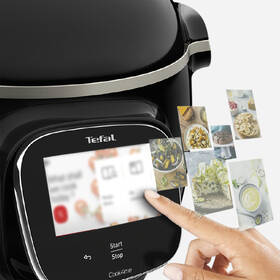 Multifunkčný tlakový hrniec Tefal Cook4me Touch WiFi CY912831 

 obrázok produktu 4 z 15