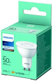 LED žiarovka Philips 4,7 W, GU10, studená biela 

 obrázok produktu 2 z 2