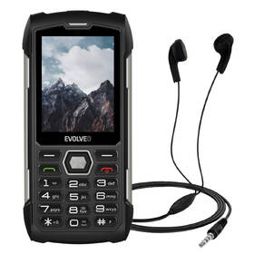 Mobilný telefón Evolveo StrongPhone H1 čierny/strieborný

 obrázok produktu 5 z 8