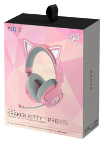 Headset Razer Kraken Kitty V3 Pro ružový

 obrázok produktu 8 z 14