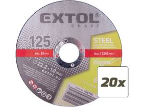 Rezací kotúč Extol Craft 106903 (20 ks) 

 obrázok produktu 1 z 3