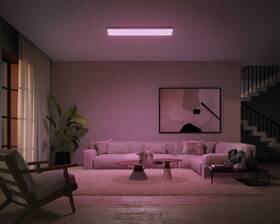 LED stropné svietidlo Philips Surimu Hue Panel, 60W, 120x30 cm, White and Color Ambiance biele

 obrázok produktu 3 z 6