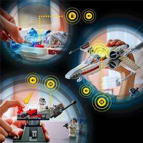 Stavebnica LEGO® Star Wars™ 75423 SMART Play™: Luke a jeho stíhačka Red Five X-Wing™ 

 obrázok produktu 5 z 8