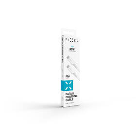 Kábel FIXED Liquid silicone USB-C/USB-C s podporou PD, 60W, 0,5m biely

 obrázok produktu 7 z 7