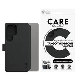 Puzdro na mobil flipové PanzerGlass CARE Tango 2v1 Qi na Samsung Galaxy S25 Ultra čierne

 obrázok produktu 4 z 10