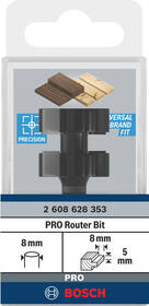 Fréza pero-drážka Bosch PRO 2.608.628.353 

 obrázok produktu 1 z 2