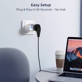 Inteligentná zásuvka IMMAX NEO SMART Thin (typ F), Wi-Fi biela

 obrázok produktu 16 z 19