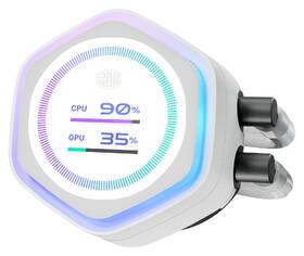 Vodný chladič Cooler Master MasterLiquid Atmos II LCD 360 White biely

 obrázok produktu 3 z 3