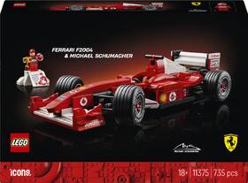 Stavebnica LEGO® Icons 11375 Ferrari F2004 a Michael Schumacher 

 obrázok produktu 6 z 9