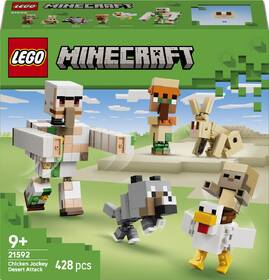 Stavebnica LEGO® Minecraft®  21592 Kuřecí žokej a útok v poušti 

 obrázok produktu 7 z 9