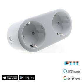 Inteligentná zásuvka iQtech SmartLife WS017, Wi-Fi, 2x 

 obrázok produktu 1 z 6
