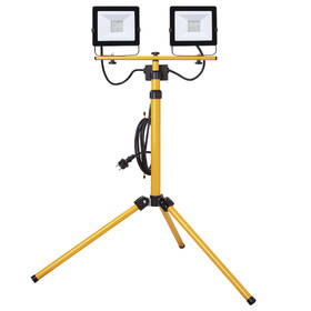 Reflektor EMOS Hobby Slim, 2x 30W, trojnožka čierny/žltý

 obrázok produktu 1 z 2