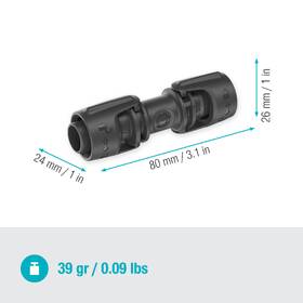 Spojka Gardena MicroDrip System 13 mm 1/2" (3 ks) 

 obrázok produktu 2 z 5