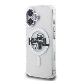 Kryt na mobil Karl Lagerfeld IML Glitter Karl and Choupette Sketch MagSafe na Apple iPhone 16 priehľadný

 obrázok produktu 1 z 6