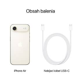 Mobilný telefón Apple iPhone Air 256 GB svetlo zlatý 

 obrázok produktu 8 z 10