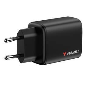 Nabíjačka do siete Verbatim Essentials 65W, 2×USB-C PD, 1×USB-A QC čierna

 obrázok produktu 3 z 5