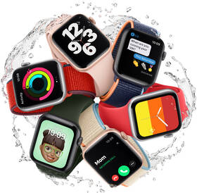 Inteligentné hodinky Apple GPS 44mm púzdro z vesmírne sivého hliníka - čierny športový náramok 

 obrázok produktu 3 z 3