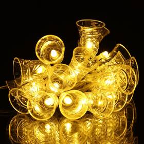 Vianočné osvetlenie RETLUX RXL 491, girlanda zvončeky, 20 LED, teplá biela 

 obrázok produktu 3 z 4
