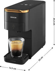 Kapsulový kávovar Sencor SCC 1000BK čierny

 obrázok produktu 9 z 14