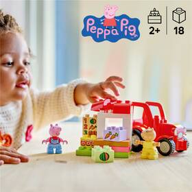 Stavebnica LEGO® DUPLO® Prasiatko Peppa  10468 Traktor a trh 

 obrázok produktu 5 z 9