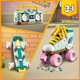 Stavebnica LEGO® Creator 3 v 1 31148 Retro kolieskové korčule 

 obrázok produktu 7 z 9