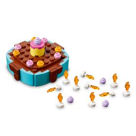 Stavebnica LEGO® Iconic 40815 Narodeninová torta 

 obrázok produktu 4 z 9