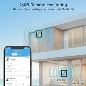 Senzor Govee Teploměr a vlhkoměr s displejem, Bluetooth biely

 obrázok produktu 4 z 5