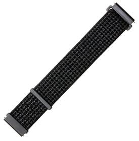 Remienok FIXED Nylon Strap so šírkou 20mm pre smartwatch, reflexný čierny

 obrázok produktu 2 z 3