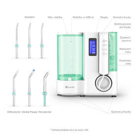 Ústna sprcha TrueLife AquaFloss Station O300 Ozone biela/zelená

 obrázok produktu 6 z 11