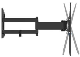 Držiak na TV Meliconi Slimstyle Plus 400 SDR pre uhlopriečky 40" - 80", nosnosť 30 kg 

 obrázok produktu 4 z 6