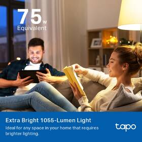 Inteligentná žiarovka TP-Link Tapo L535E, E27, Matter, Wi-Fi 

 obrázok produktu 2 z 10
