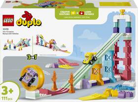 Stavebnica LEGO® DUPLO® 10478 Kreatívne rampy s vozidlami 3 v 1 

 obrázok produktu 2 z 8