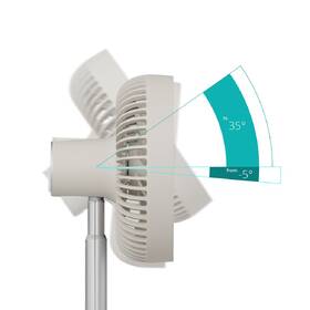 Ventilátor Duux DXCF92 Rize Flex, greige sivý

 obrázok produktu 8 z 10