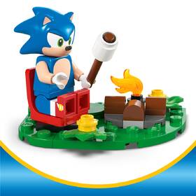 Stavebnica LEGO® Sonic the Hedgehog™ 77001 Sonic a súboj pri táboráku 

 obrázok produktu 3 z 9