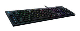 Klávesnica Logitech G815 Lightsync RGB, Tactile, US čierna

 obrázok produktu 1 z 3
